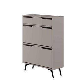 Hanah Home Astat Gabinete de Zapatos Mocha ligero
